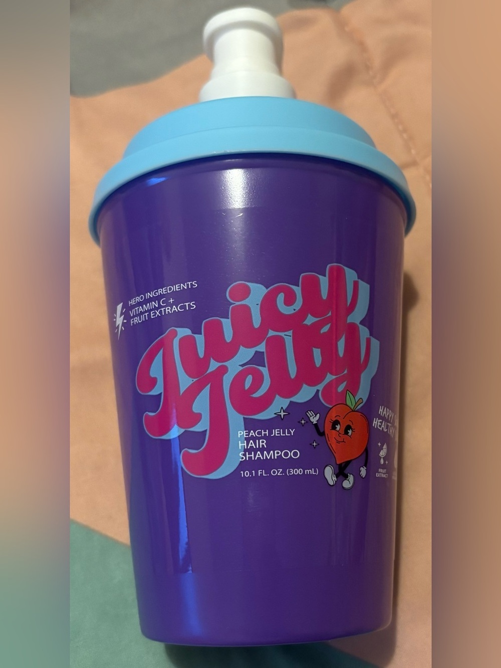 Peach Jelly Hair Shampoo - Purple/Blue